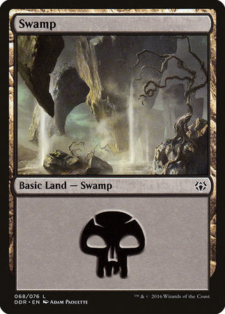 Swamp (68) [Duel Decks: Nissa vs. Ob Nixilis] | Mega City Incorporated