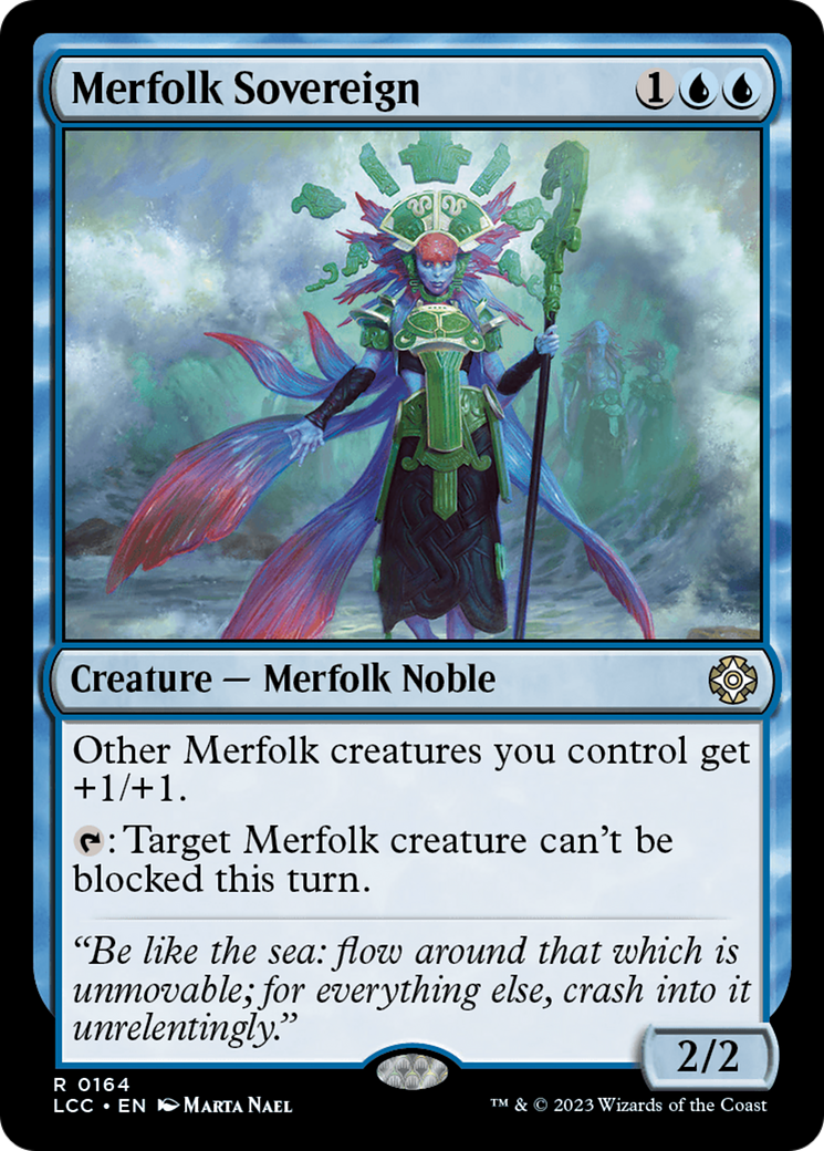 Merfolk Sovereign [The Lost Caverns of Ixalan Commander] | Mega City Incorporated