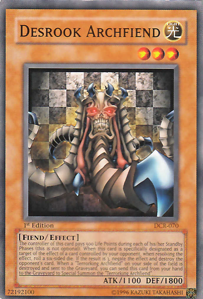 Desrook Archfiend [DCR-070] Common | Mega City Incorporated