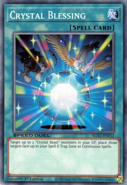 Crystal Blessing [SGX1-ENF12] Common | Mega City Incorporated