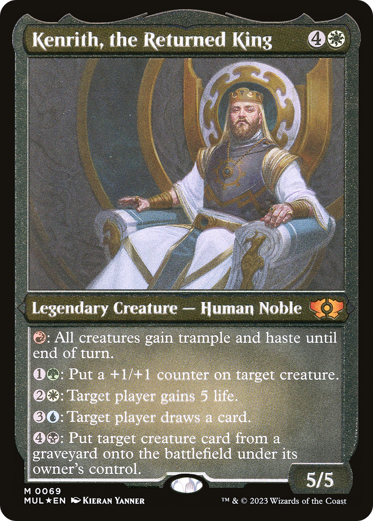 Kenrith, the Returned King (Foil Etched) [Multiverse Legends] | Mega City Incorporated