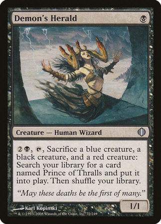 Demon's Herald [Shards of Alara] | Mega City Incorporated