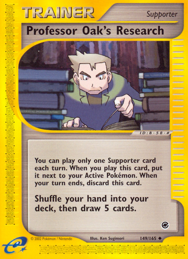 Professor Oak's Research (149/165) [Expedition: Base Set] | Mega City Incorporated