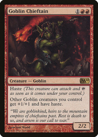 Goblin Chieftain [Magic 2010] | Mega City Incorporated