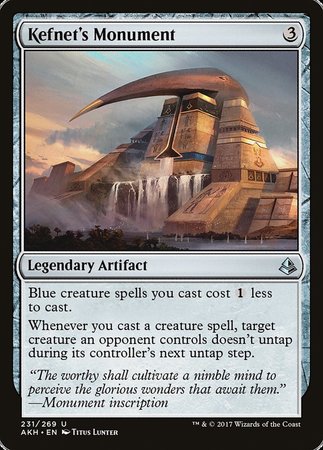 Kefnet's Monument [Amonkhet] | Mega City Incorporated