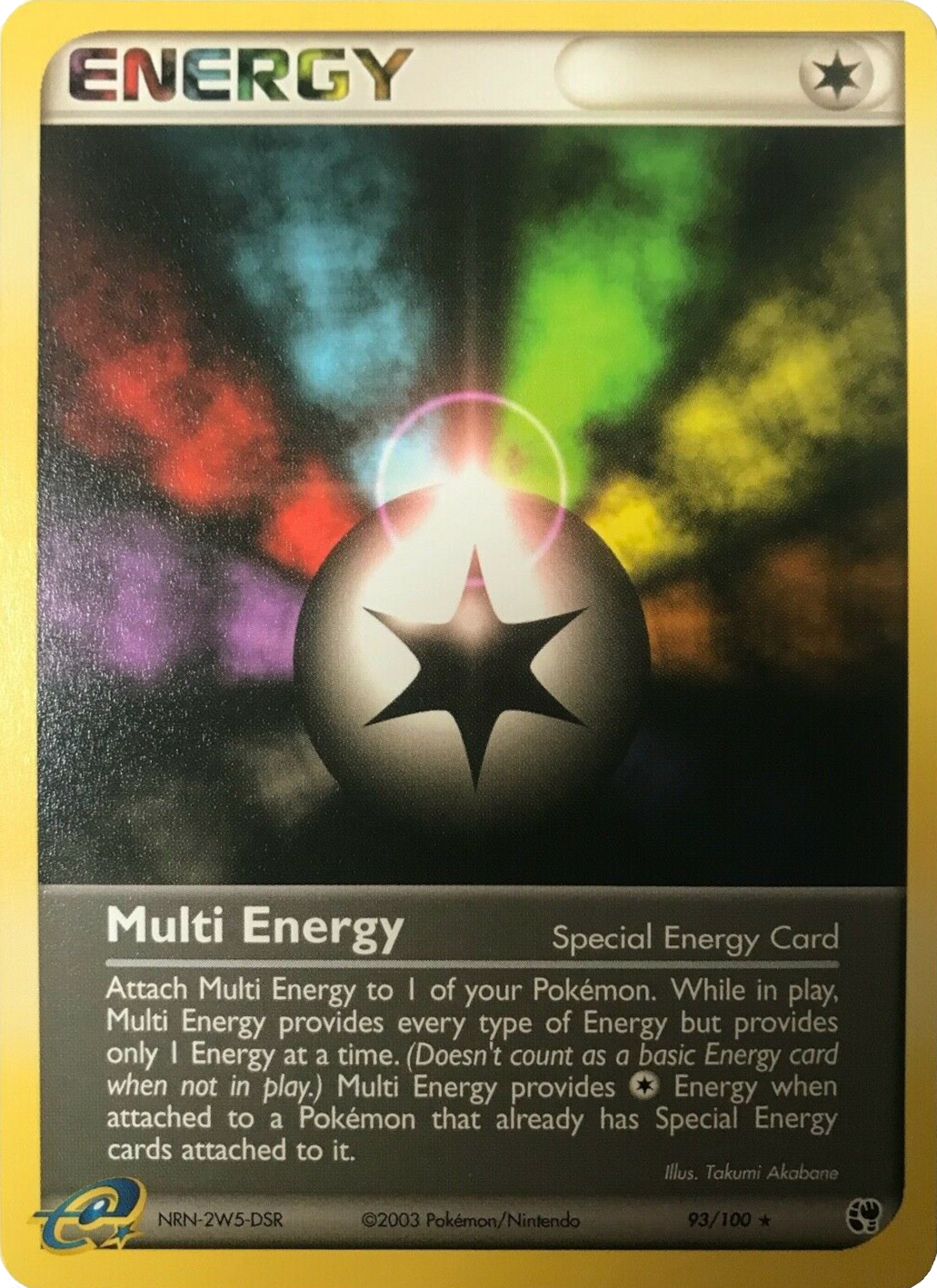 Multi Energy (93/100) (League Promo) [EX: Sandstorm] | Mega City Incorporated