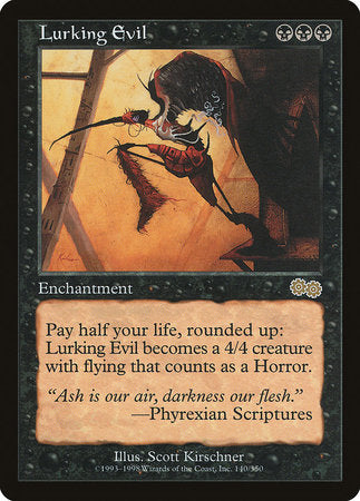 Lurking Evil [Urza's Saga] | Mega City Incorporated