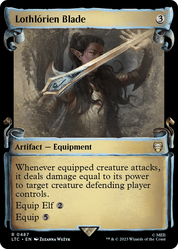 Lothlorien Blade [The Lord of the Rings: Tales of Middle-Earth Commander Showcase Scrolls] | Mega City Incorporated