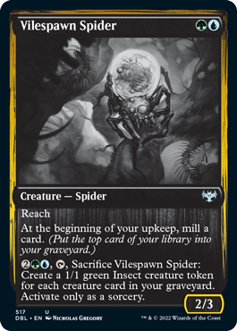 Vilespawn Spider [Innistrad: Double Feature] | Mega City Incorporated