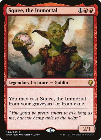 Squee, the Immortal [Dominaria Promos] | Mega City Incorporated