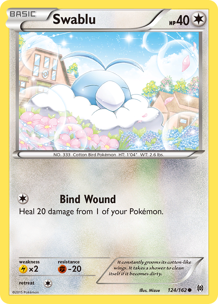 Swablu (124/162) [XY: BREAKthrough] | Mega City Incorporated