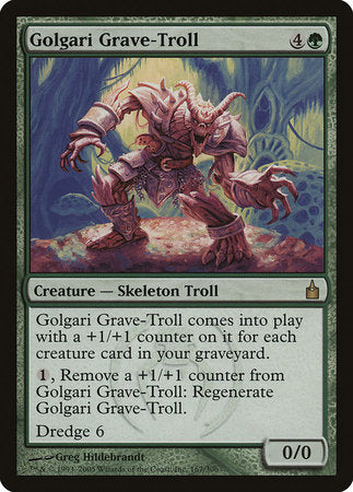 Golgari Grave-Troll [Ravnica: City of Guilds] | Mega City Incorporated