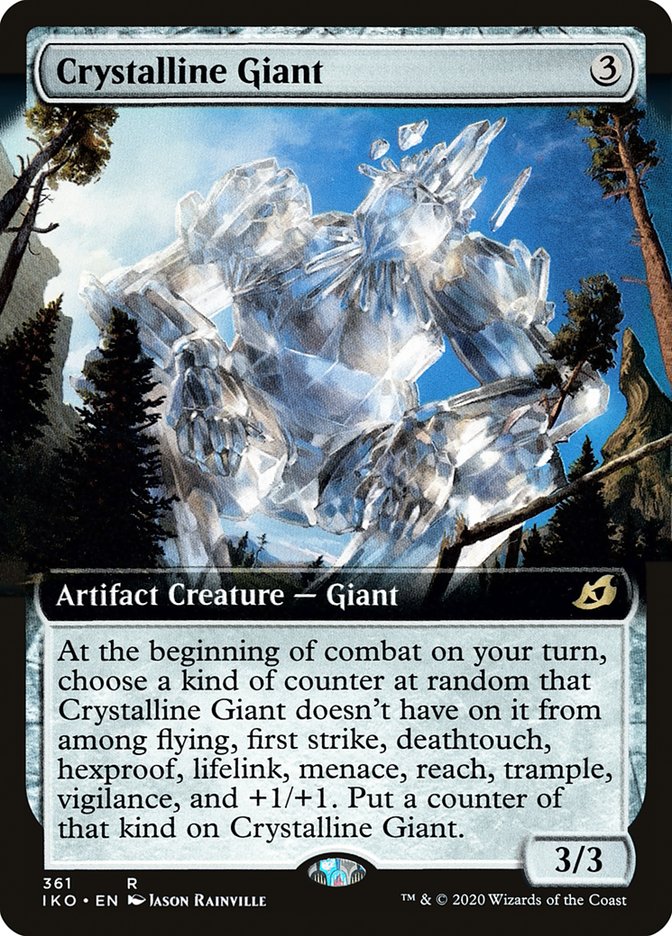 Crystalline Giant (Extended Art) [Ikoria: Lair of Behemoths] | Mega City Incorporated