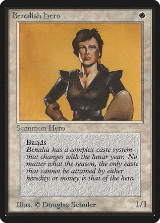 Benalish Hero [Limited Edition Beta] | Mega City Incorporated