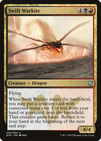 Swift Warkite [Dragons of Tarkir] | Mega City Incorporated