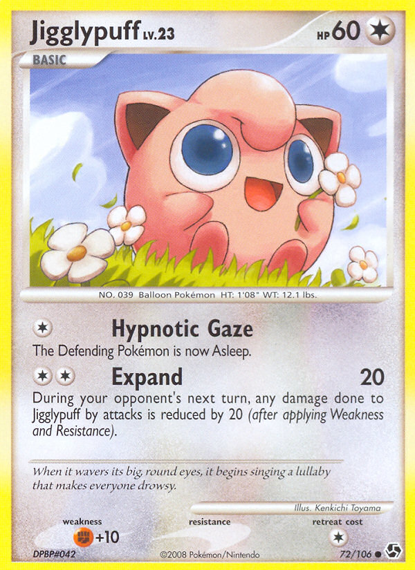 Jigglypuff (72/106) [Diamond & Pearl: Great Encounters] | Mega City Incorporated