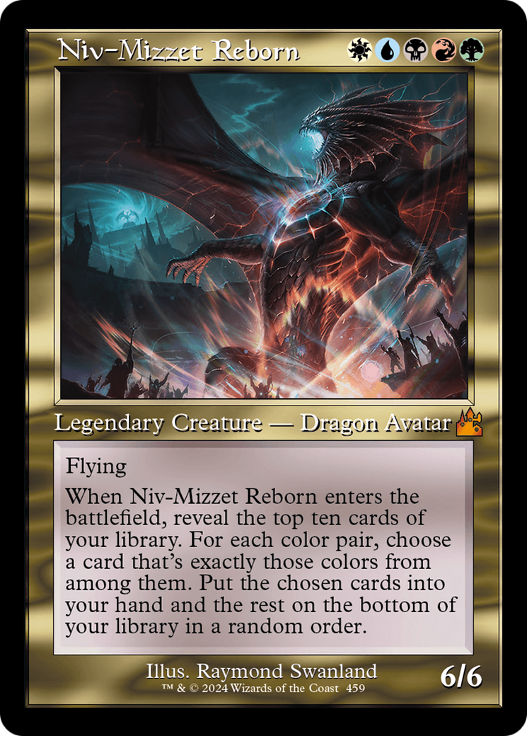 Niv-Mizzet Reborn (Retro Frame) [Ravnica Remastered] | Mega City Incorporated