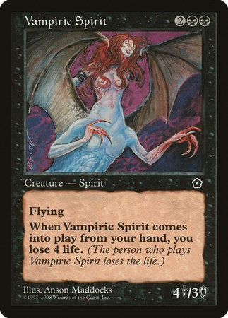 Vampiric Spirit [Portal Second Age] | Mega City Incorporated