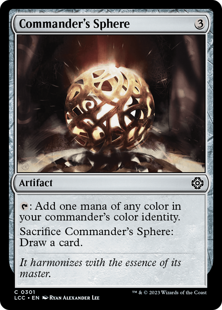 Commander's Sphere [The Lost Caverns of Ixalan Commander] | Mega City Incorporated