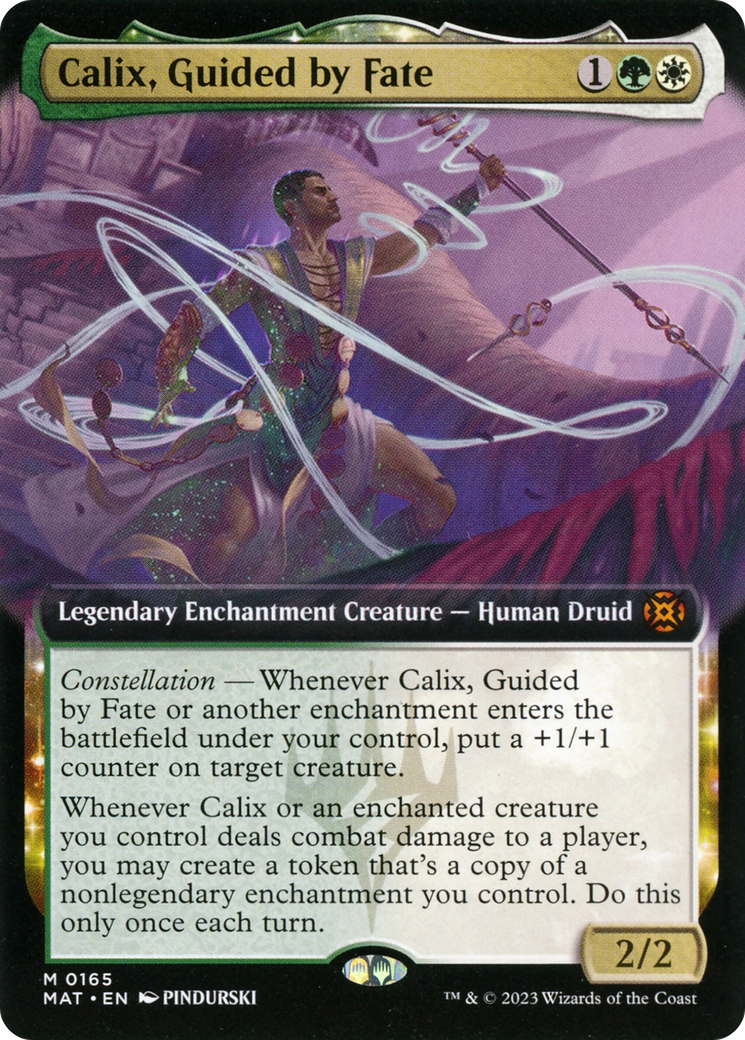 Calix, Guided by Fate (Extended Art) [March of the Machine: The Aftermath] | Mega City Incorporated