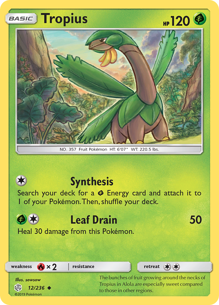 Tropius (12/236) [Sun & Moon: Cosmic Eclipse] | Mega City Incorporated