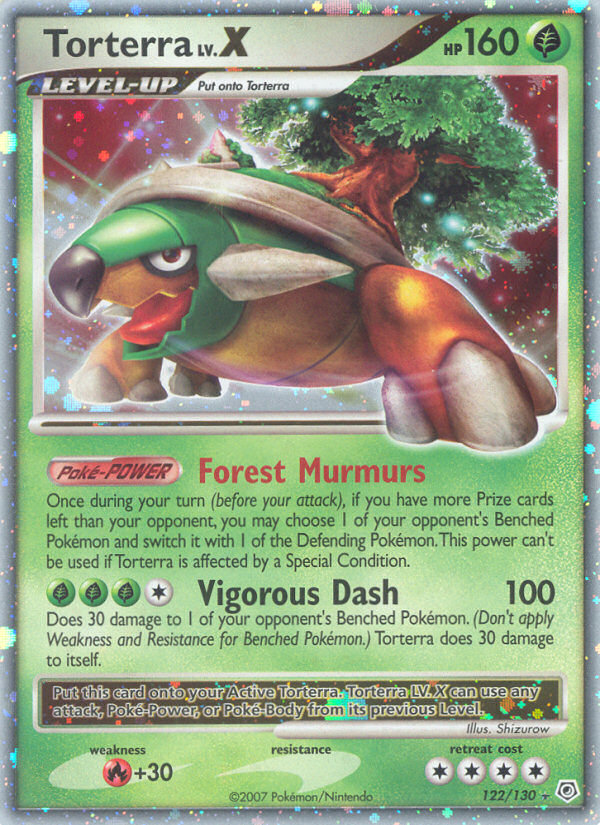 Torterra LV.X (122/130) [Diamond & Pearl: Base Set] | Mega City Incorporated