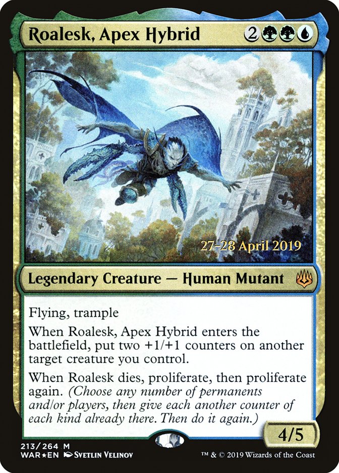 Roalesk, Apex Hybrid  [War of the Spark Prerelease Promos] | Mega City Incorporated