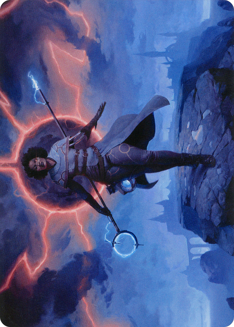 Rona, Herald of Invasion Art Card [March of the Machine Art Series] | Mega City Incorporated