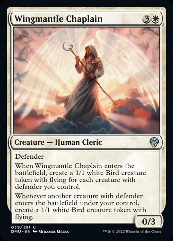 Wingmantle Chaplain [Dominaria United] | Mega City Incorporated