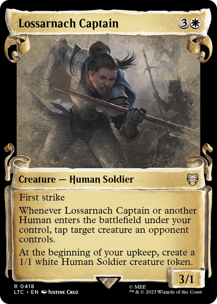 Lossarnach Captain [The Lord of the Rings: Tales of Middle-Earth Commander Showcase Scrolls] | Mega City Incorporated