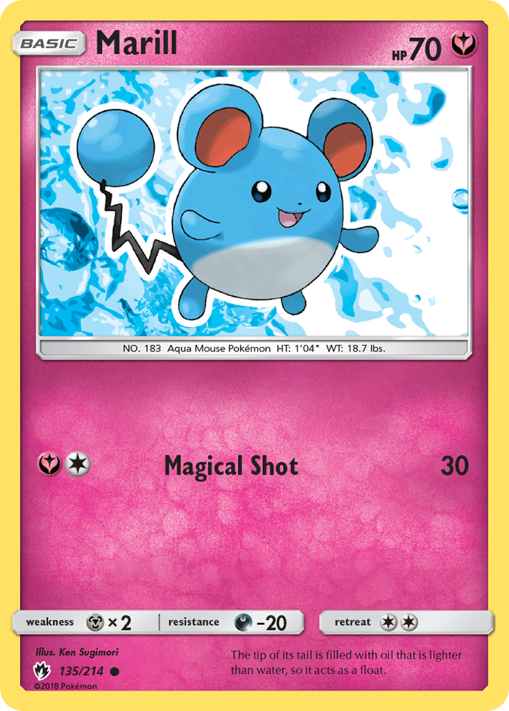 Marill (135/214) [Sun & Moon: Lost Thunder] | Mega City Incorporated