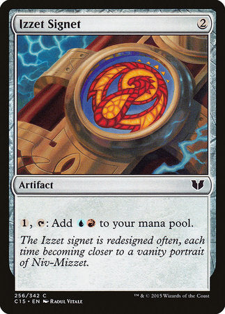 Izzet Signet [Commander 2015] | Mega City Incorporated