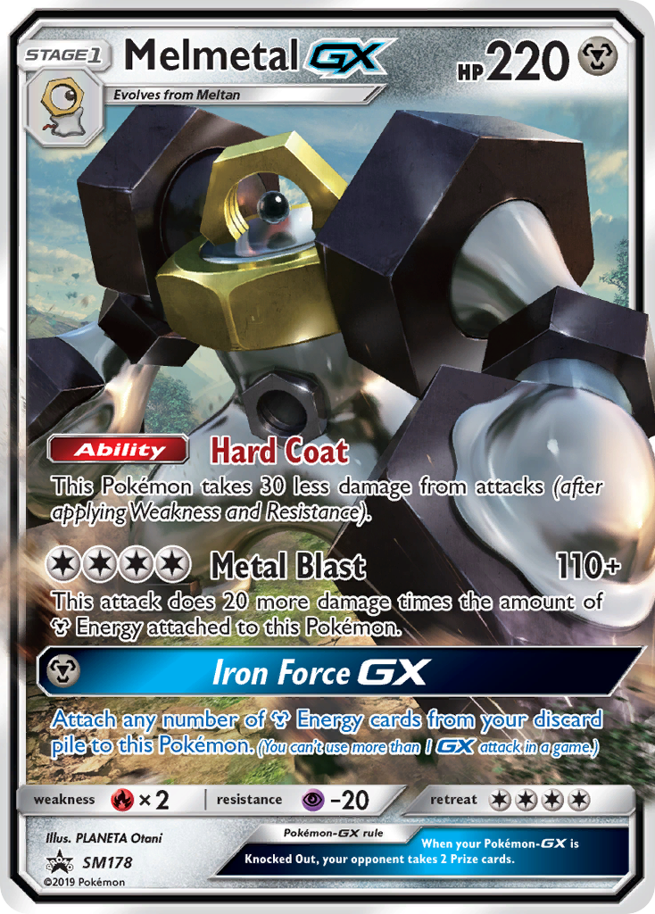 Melmetal GX (SM178) [Sun & Moon: Black Star Promos] | Mega City Incorporated