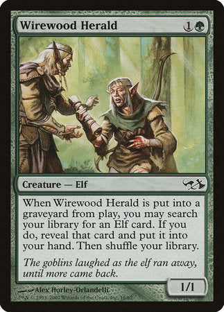 Wirewood Herald [Duel Decks: Elves vs. Goblins] | Mega City Incorporated