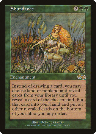 Abundance [Urza's Saga] | Mega City Incorporated