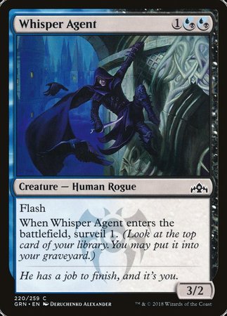 Whisper Agent [Guilds of Ravnica] | Mega City Incorporated