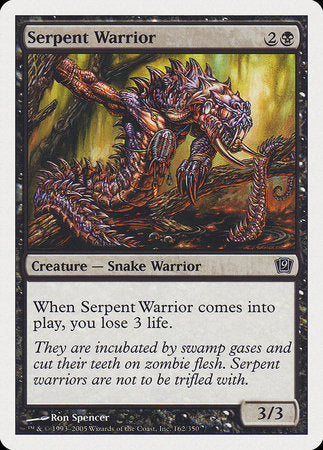 Serpent Warrior [Ninth Edition] | Mega City Incorporated