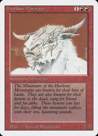 Hurloon Minotaur [Revised Edition] | Mega City Incorporated