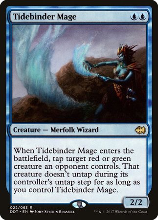 Tidebinder Mage [Duel Decks: Merfolk vs. Goblins] | Mega City Incorporated