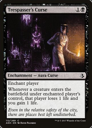 Trespasser's Curse [Amonkhet] | Mega City Incorporated