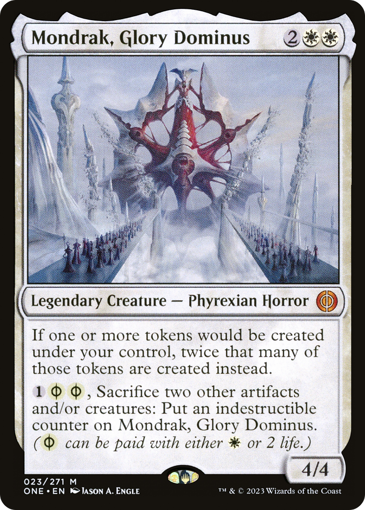 Mondrak, Glory Dominus [Phyrexia: All Will Be One] | Mega City Incorporated