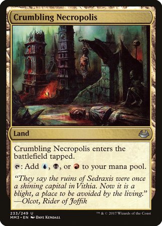 Crumbling Necropolis [Modern Masters 2017] | Mega City Incorporated