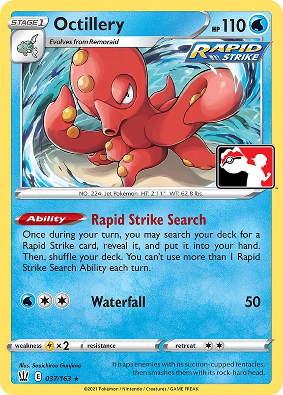 Octillery (037/163) [Prize Pack Series One] | Mega City Incorporated