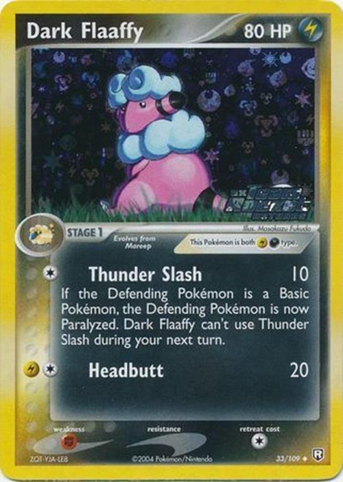 Dark Flaaffy (33/109) (Stamped) [EX: Team Rocket Returns] | Mega City Incorporated