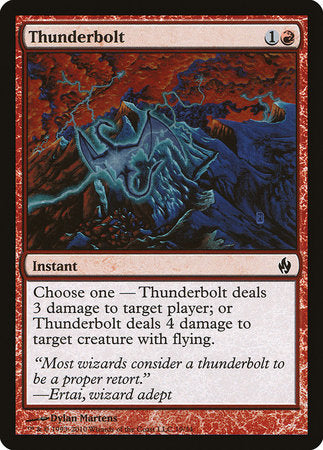 Thunderbolt [Premium Deck Series: Fire and Lightning] | Mega City Incorporated