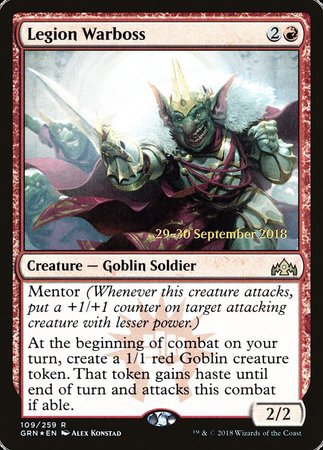 Legion Warboss [Guilds of Ravnica Promos] | Mega City Incorporated