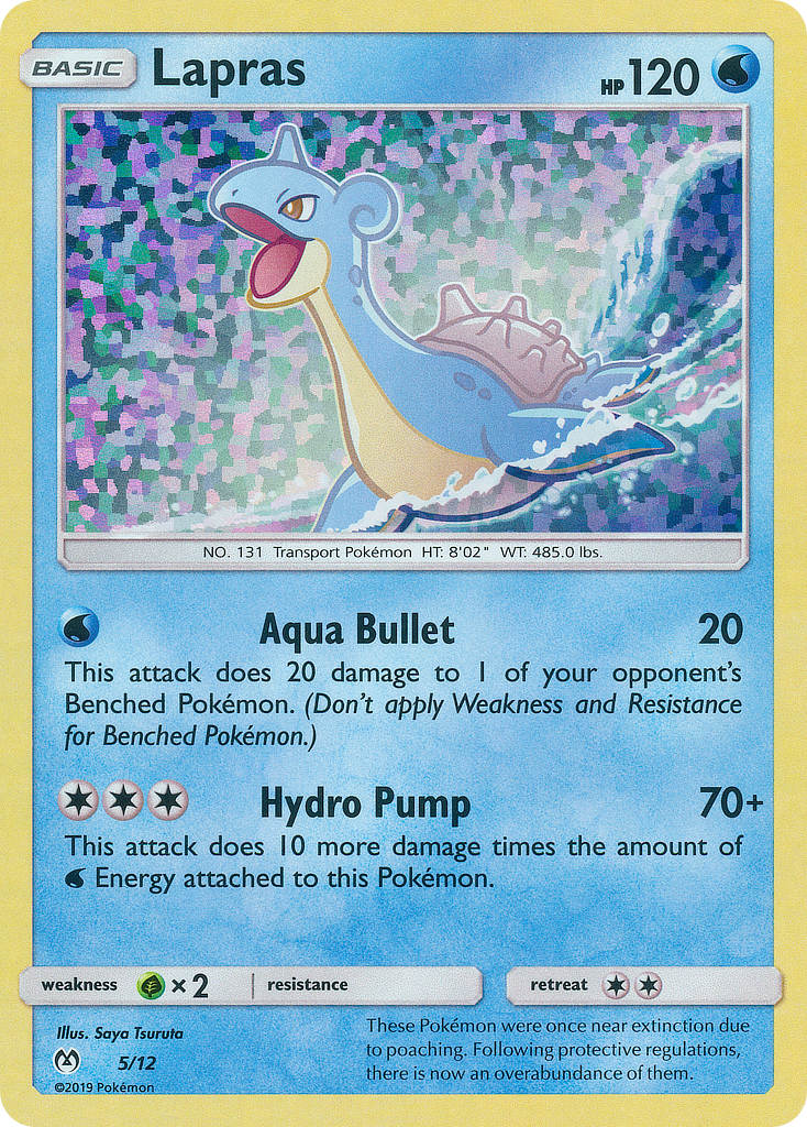 Lapras (5/12) [McDonald's Promos: 2019 Collection] | Mega City Incorporated