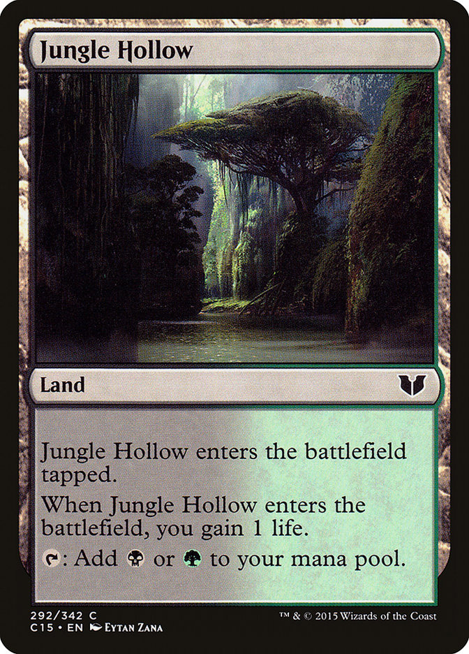 Jungle Hollow [Commander 2015] | Mega City Incorporated