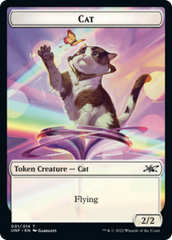 Cat // Food (11) Double-sided Token [Unfinity Tokens] | Mega City Incorporated