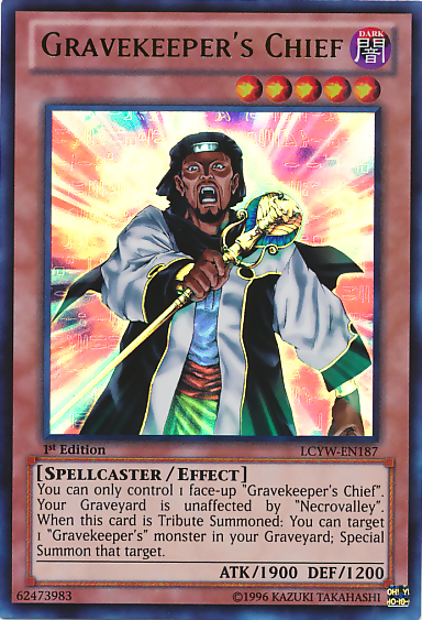 Gravekeeper's Chief [LCYW-EN187] Ultra Rare | Mega City Incorporated